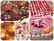 Collage aus 5 unterschiedlichen Kuchensorten.